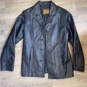 vintage Monte Carlos leather jacket